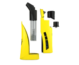 Lemonnade X G Pen Roam portable E-Rig vaporizer in vibrant yellow with detachable parts