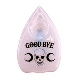 Toobs Distribution Mystical Séance Glass Planchette Pipe in Pink - Front View