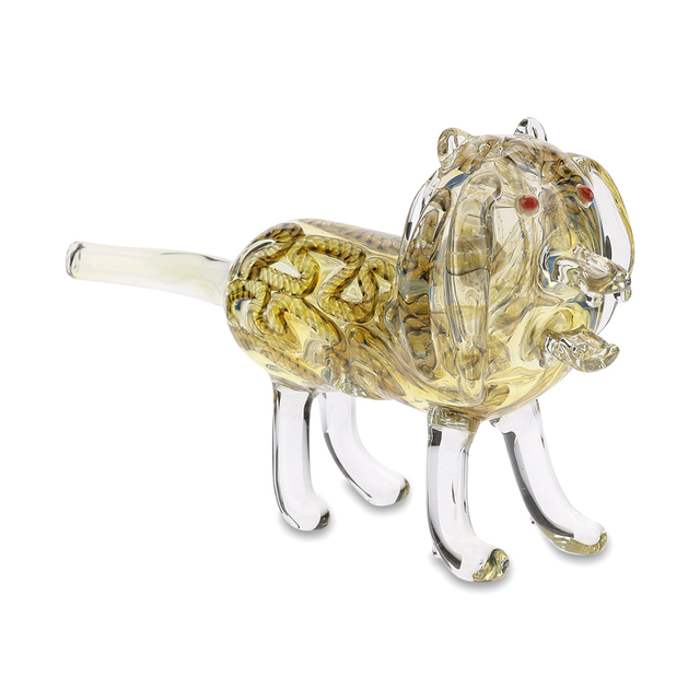 Medusa Customs Creature Spoon - Handcrafted Glass Pipe - Side View