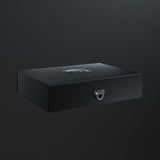 Myster StashBox - Sleek Black Stash Container with Lock - Front View