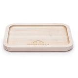 Muskoka Rolling Tray by Canada Puffin - Front View on Seamless White Background