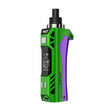Yocan Cylo Vaporizer in Green and Purple with Digital Display - Front View