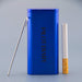 PILOT DIARY Metal Dugout One Hitter in Blue with Poker and Cigarette Bat - Front View