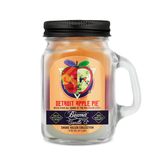 Beamer Candle Co. Mini 4oz Detroit Apple Pie Scented Candle, Front View