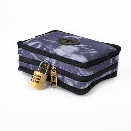 Revelry Supply The Pipe Kit - Smell Proof Kit in Black with Lock - Angled View