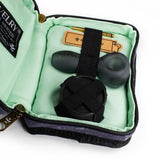Revelry Supply The Pipe Kit - Smell Proof Kit open view showing contents and storage compartments