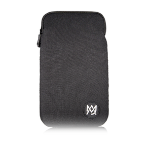 MJ Arsenal Padded Zipper Pouch front view on a seamless white background