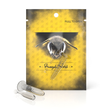 Honeybee Herb Dab Screw Set in packaging, clear glass screws for dab rigs, easy cleaning