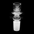 Honeybee Herb CORE REACTOR BARREL QUARTZ NAIL, 14mm Male, clear design for dab rigs