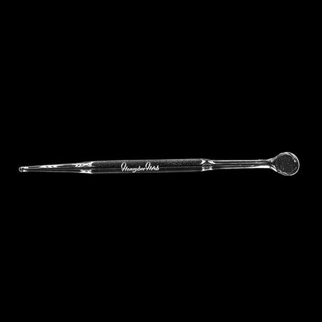 Honeybee Herb Quartz Original Dabber for Concentrates, Clear Design on Black Background