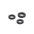 DynaVap Condenser O-Ring Kit, three black rubber rings for vaporizer maintenance