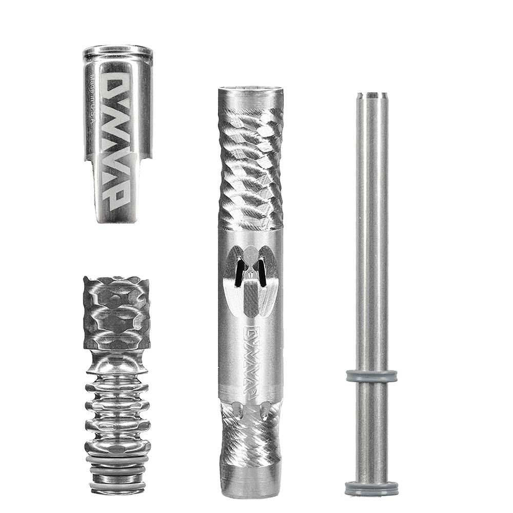 DynaVap 'The M' Vaporizer Exploded View Showing All Components
