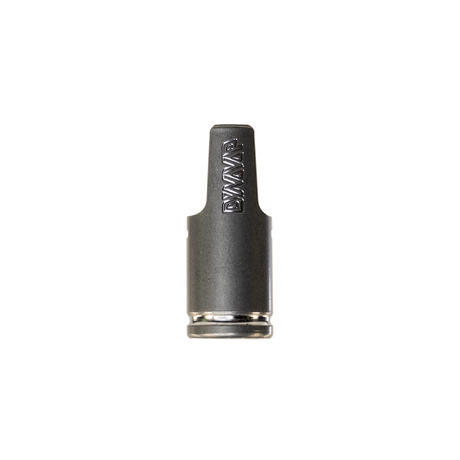 DynaVap The Armored Cap for Vaporizers - Stainless Steel Front View on Seamless Background