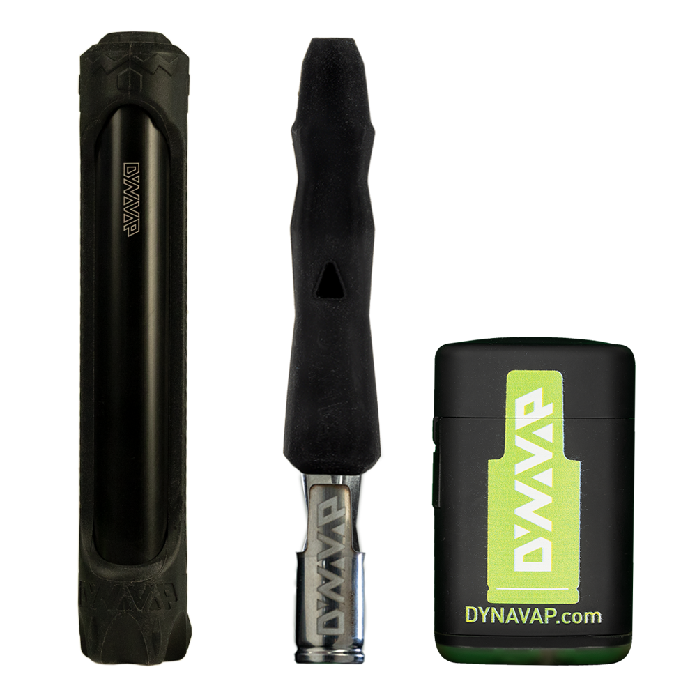 DynaVap 'B' Starter Pack with Black Full Torch, USA Variant - Front View