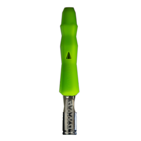 The "B": Neon Series Vaporizer by DynaVap LLC, Neon Green Variant, Front View
