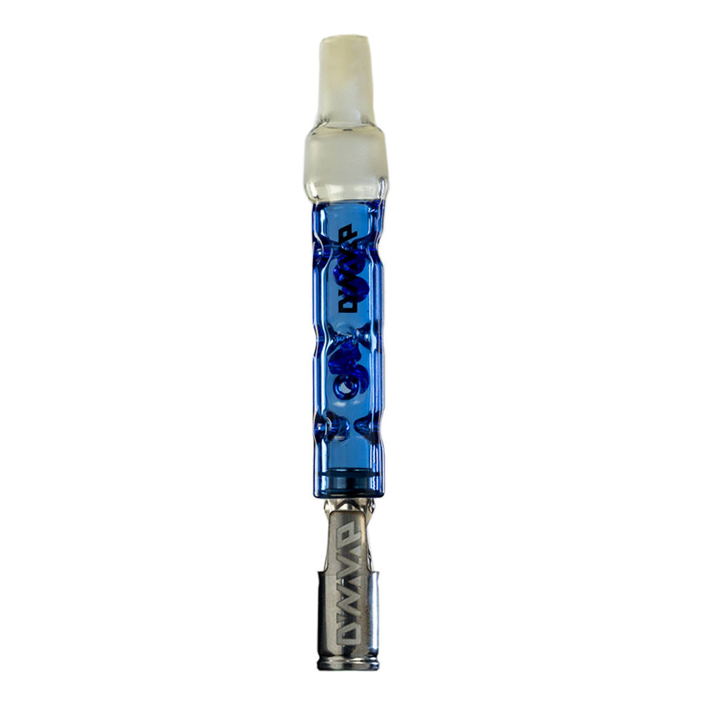 DynaVap LLC The BB6 Vaporizer with blue accents - Front View on white background