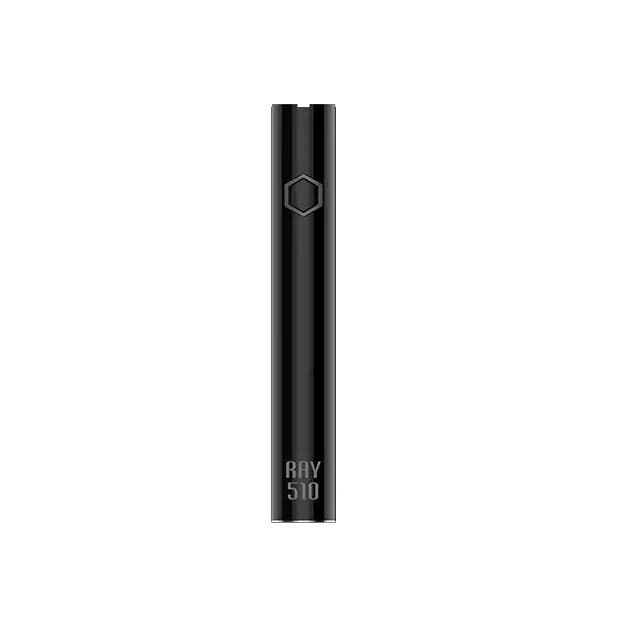 Sunakin America Ray510 - Sleek Black Vape Pen Front View - Portable and Discreet