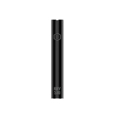 Sunakin America Ray510 - Sleek Black Vape Pen Front View - Portable and Discreet