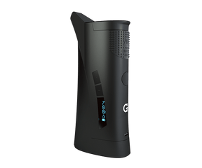 G Pen Roam Portable E-Rig Vaporizer by G Pen, sleek black design, side view on white background