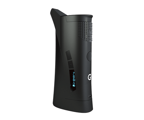 G Pen Roam Portable E-Rig Vaporizer by G Pen, sleek black design, side view on white background