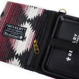 Revelry Supply The Rolling Kit - Smell Proof Kit Open View with Patterned Fabric