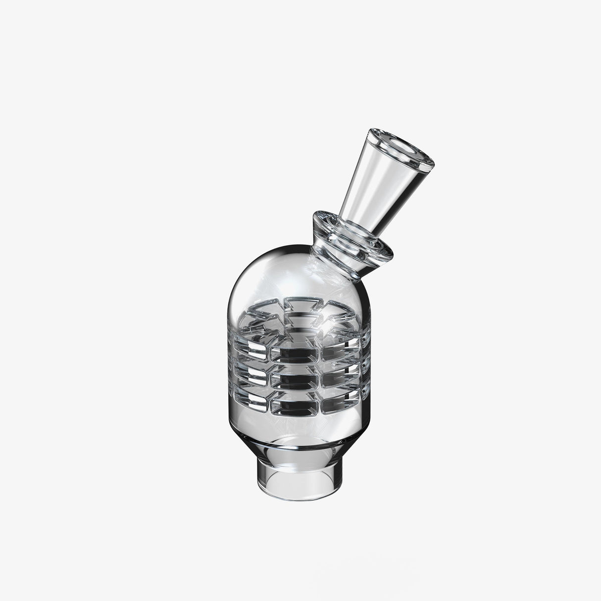 SoftGlass Borosilicate Mason Showerhead Perc Top for Tandem Rig