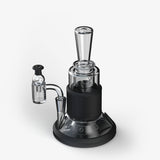 SOFTGLASS Borosilicate Tandem Incycler Top, Customizable Dab Rig Accessory, Angled View