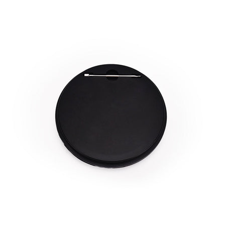Ritual 12'' Deluxe Silicone Beaker in Cotton Candy, compact and portable design, top view on white background