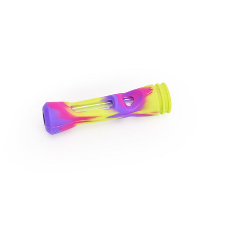 Ritual 3.5'' Silicone Tasters in Miami Sunset colors, portable and durable design, top view on white background
