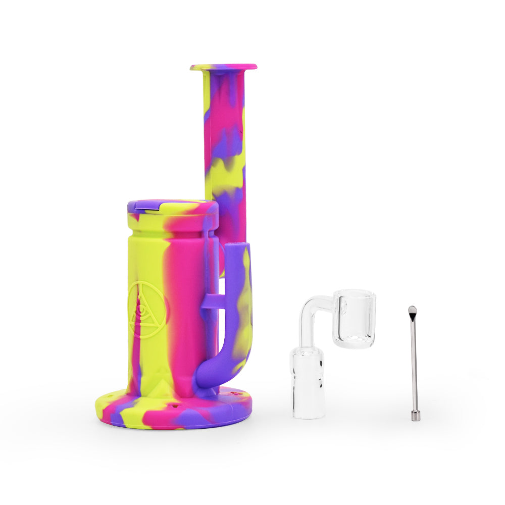 Sidecar Rig Ritual - 8.5'' Silicone Sidecar Rig - Miami Sunset – DankGeek