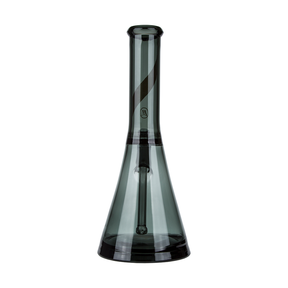 Marley Natural Smoked Glass Waterpipe with sleek design, front view on white background