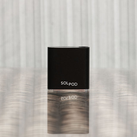 Helio Supply SolPod Express Kit - Compact Black Vaporizer Front View
