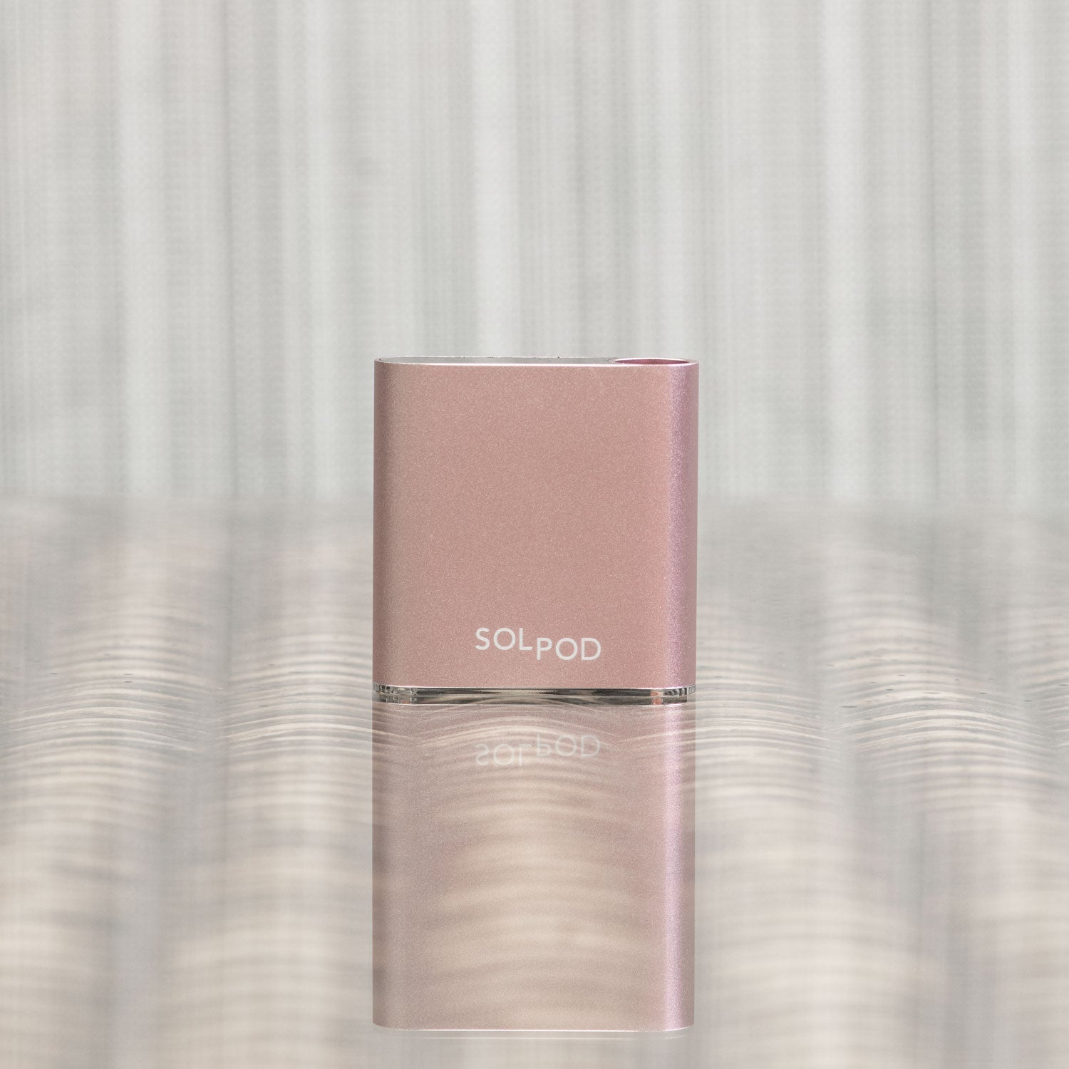 Helio Supply SolPod Express Kit in Rose Gold, Compact Vaporizer for Easy Travel