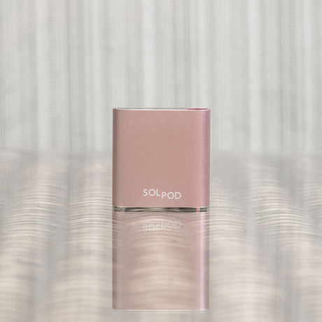 Helio Supply SolPod Express Kit in Rose Gold, Compact Vaporizer for Easy Travel
