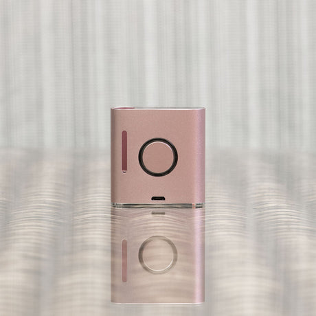 Helio Supply SolPod Express Kit in Rose Gold - Compact Portable Vaporizer Front View