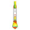 H20G SWAP Silicone and Glass Water Pipe by Sunakin America - One-Love Variant Front View