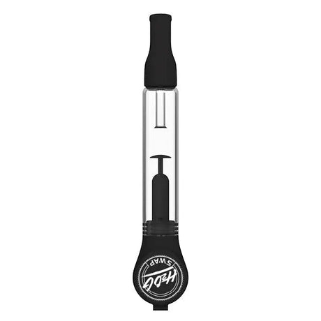 Sunakin America H20G SWAP Silicone and Glass Water Pipe in Black - Front View