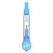 Sunakin America H20G SWAP Silicone and Glass Water Pipe in Aqua, Front View