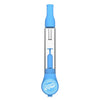 Sunakin America H20G SWAP Silicone and Glass Water Pipe in Aqua, Front View