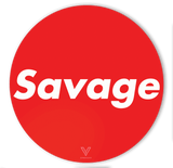 V Syndicate Savage Slikks red silicone dab mat with compact design for easy storage
