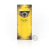 Honeybee Herb Side Top Dabber & Carb Cap for Dab Rigs, Clear Quartz, Front View with Packaging