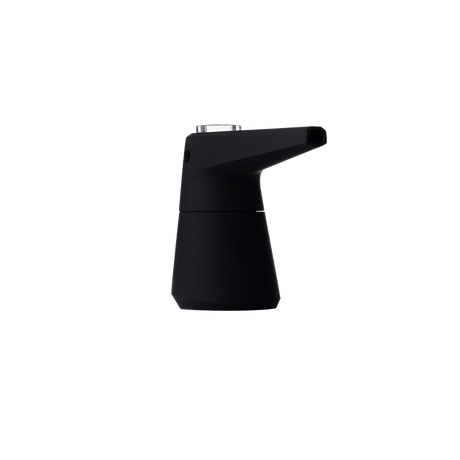 SOFTGLASS Unbreakable Pier Bubbler, Cartridge Adapter, Easy to Clean, Black, Isolated View
