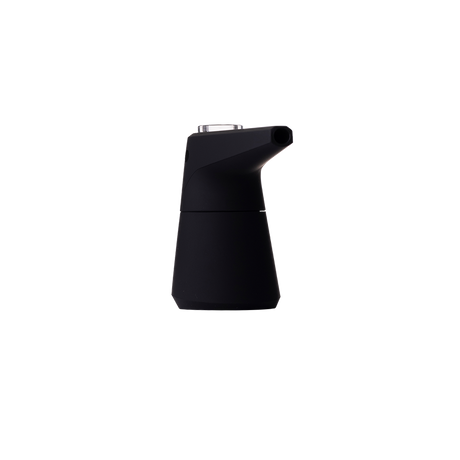 SOFTGLASS Unbreakable Pier Bubbler with Cartridge Adapter, Easy Clean Feature, Front View on Black Background