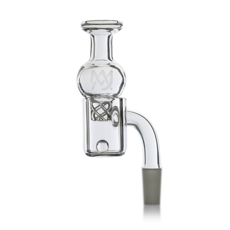 MJ Arsenal Mini Rig™ Standard Quartz Bucket, 10mm, clear view on white background