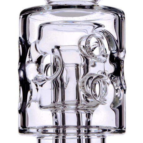 VLAB Straight Fab Halo Top Attachment for Focus V Carta with Swiss Perc Design, Close-up View
