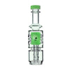 VLAB Straight Fab Halo Top Attachment in Milky Green with Swiss Perc Design for Focus V Carta - Front View