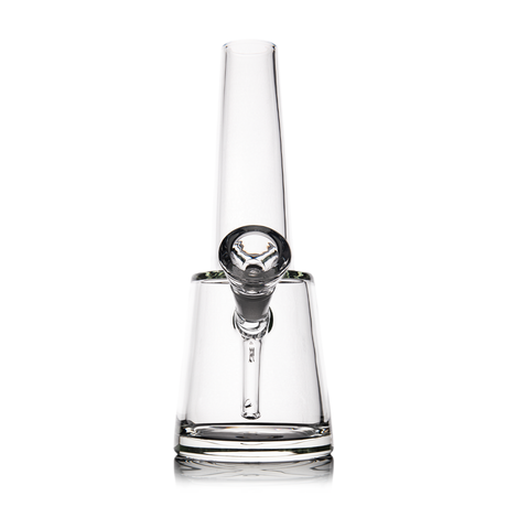 MJ Arsenal Summit Premium Glass Bong with 14mm Joint - Clear Borosilicate - Front View