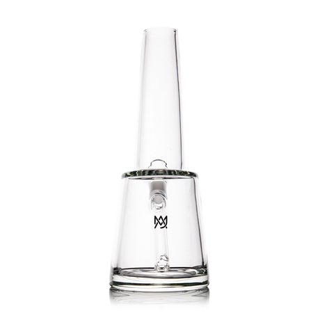 MJ Arsenal Summit Premium Glass Bong with 14mm Joint, Front View on White Background