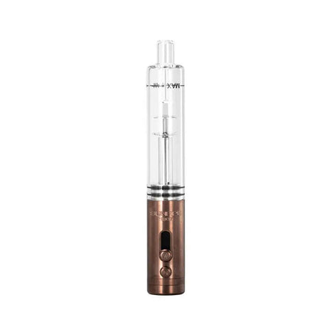 H20G Sunpipe Stainless Steel & Glass Water Pipe in Vintage Copper Finish - Front View