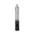 H20G Sunpipe Stainless Steel & Glass Water Pipe in Black - Front View